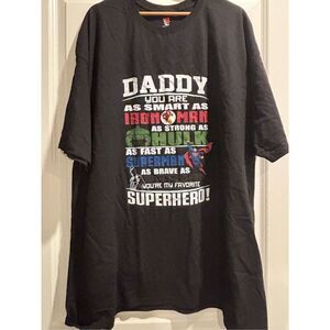 Daddy is My Hero T-shirt size 3XL